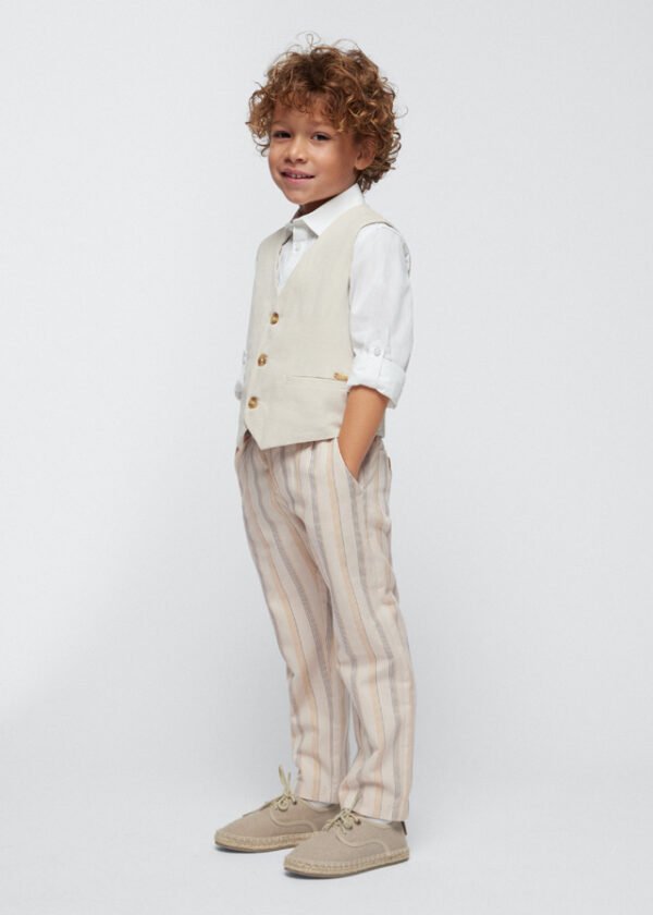 Boy Linen Pants Stripes