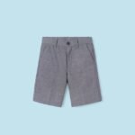 Boy Bermuda Linen Shorts