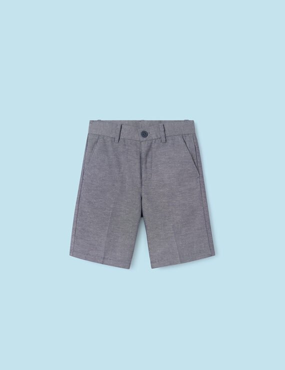 Boy Bermuda Linen Shorts