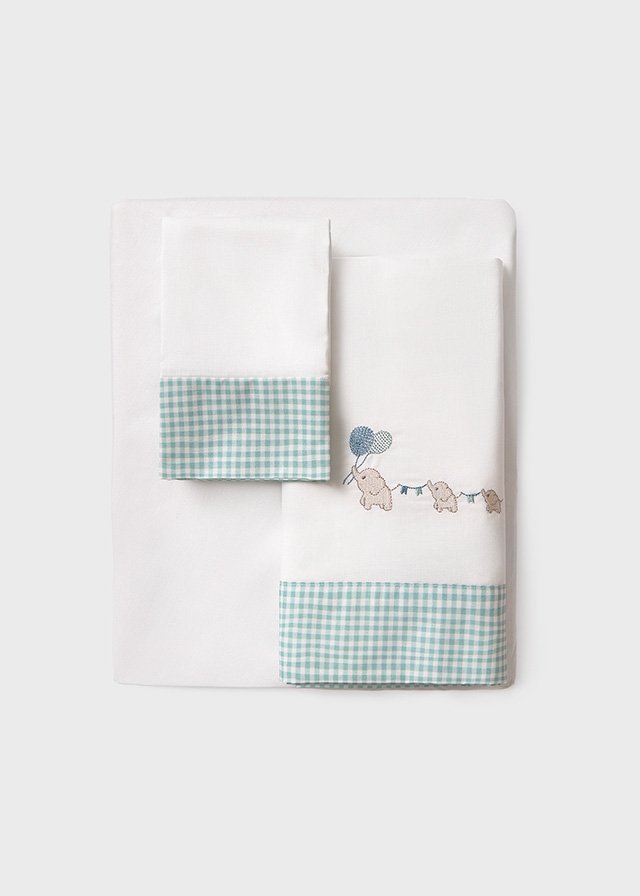 24-09466-038-L-4 Crib sheet baby