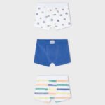 ECOFRIENDS set of 3 boxer trunks boy mayoral