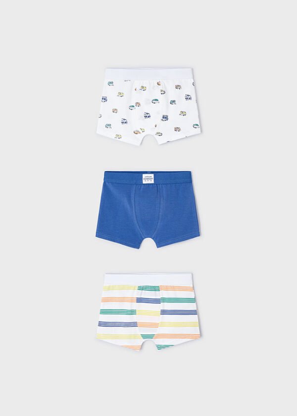 ECOFRIENDS set of 3 boxer trunks boy mayoral