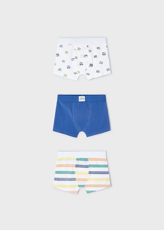 ECOFRIENDS set of 3 boxer trunks boy mayoral