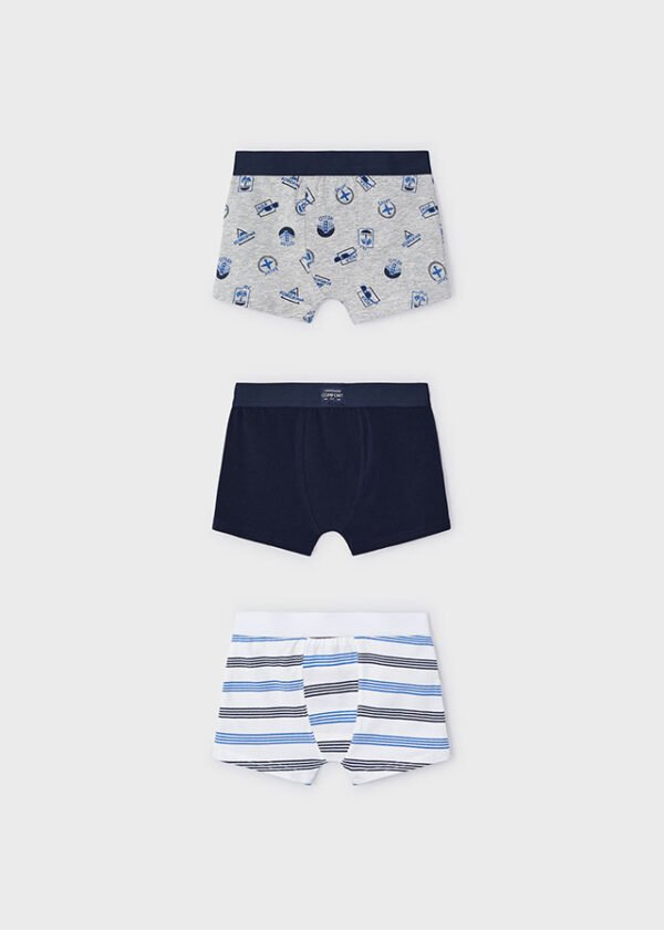 ECOFRIENDS set of 3 boxer trunks boy mayoral