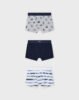 ECOFRIENDS set of 3 boxer trunks boy mayoral