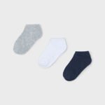 ECOFRIENDS set of 3 skate short socks boy