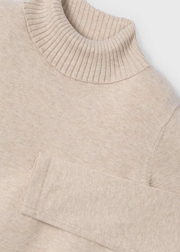 ECOFRIENDS basic woven turtleneck for girl