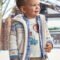 Baby Lined Tricot Zip Cardigan