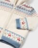 Baby Lined Tricot Zip Cardigan