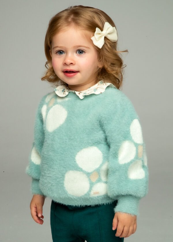 Baby Flower Jacquard Jumper