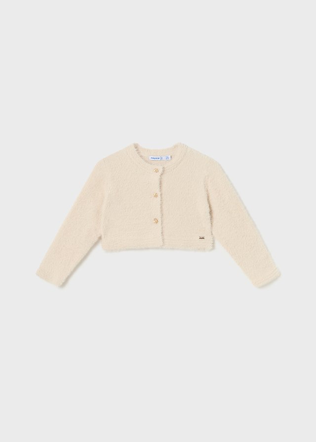 Baby Fur Tricot Cardigan