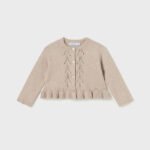 Baby Tricot Ruffle Cardigan