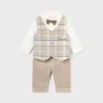 Newborn Boy 3 Piece Formal Set