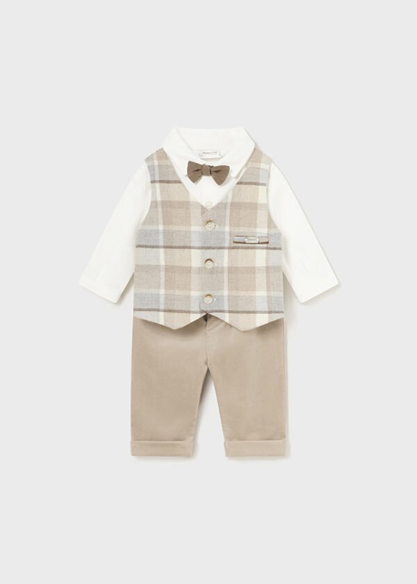 Newborn Boy 3 Piece Formal Set