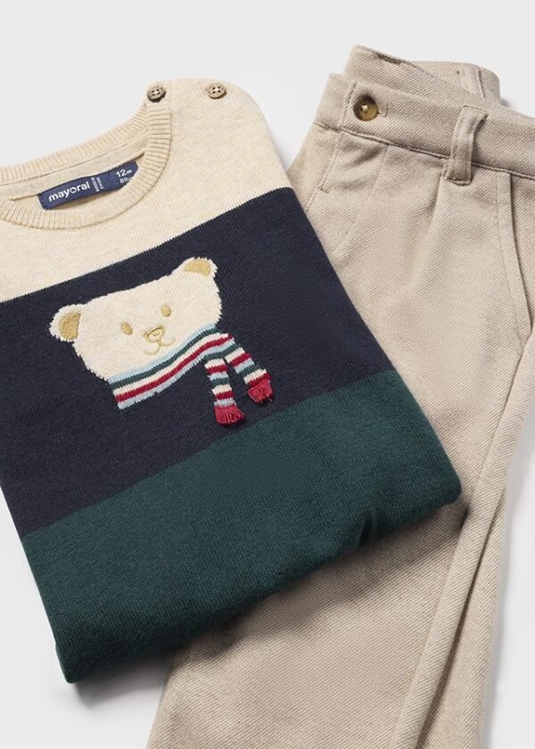 Baby Animal Jumper and Trousers Set