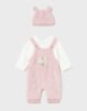 Newborn Girl Romper and Hat with Ears