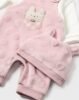 Newborn Girl Romper and Hat with Ears