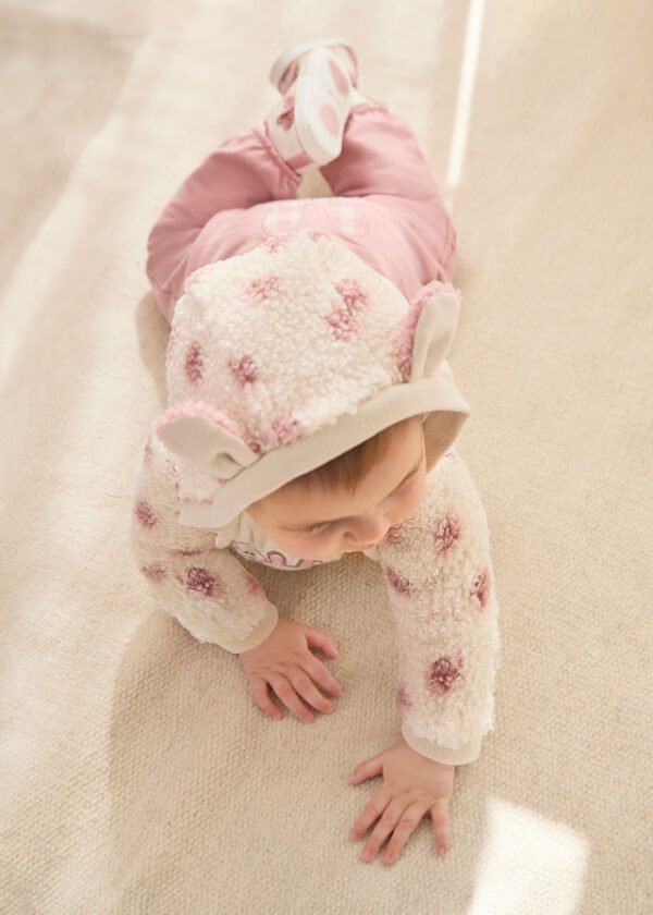 Newborn Girl 3 Piece Tracksuit Set