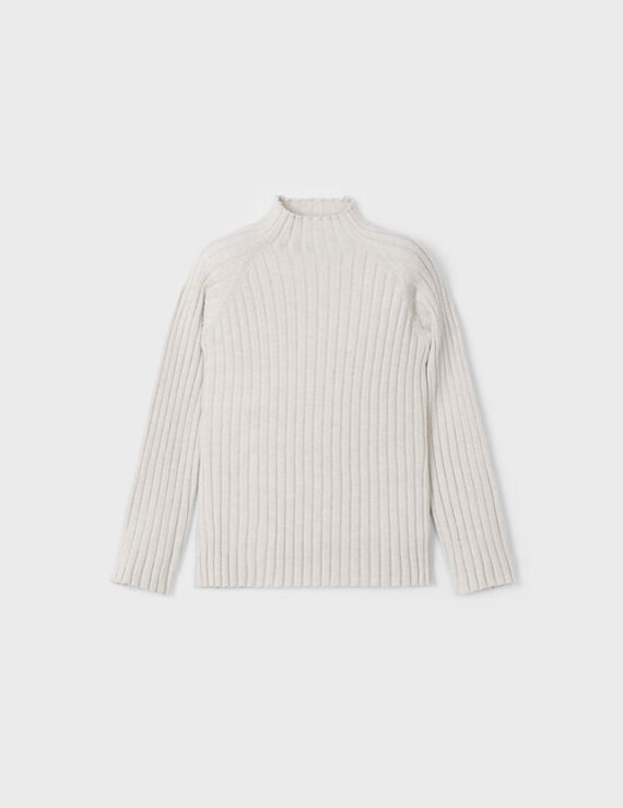 Girl Ribbed Turtleneck