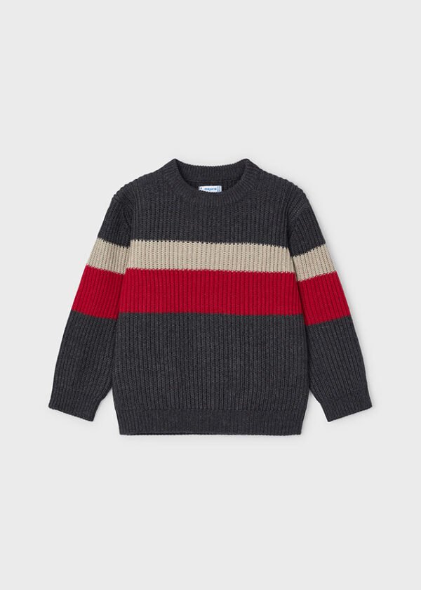 Boy Striped Ribbed Jumper