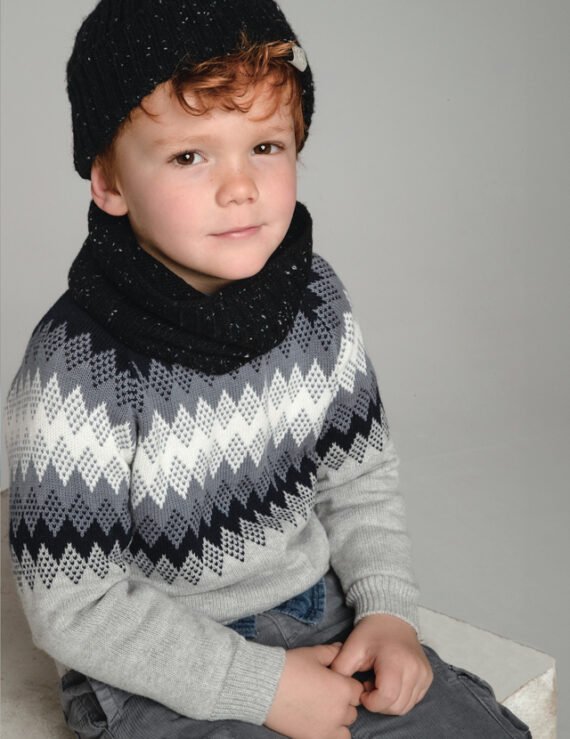 Boy Jacquard Jumper