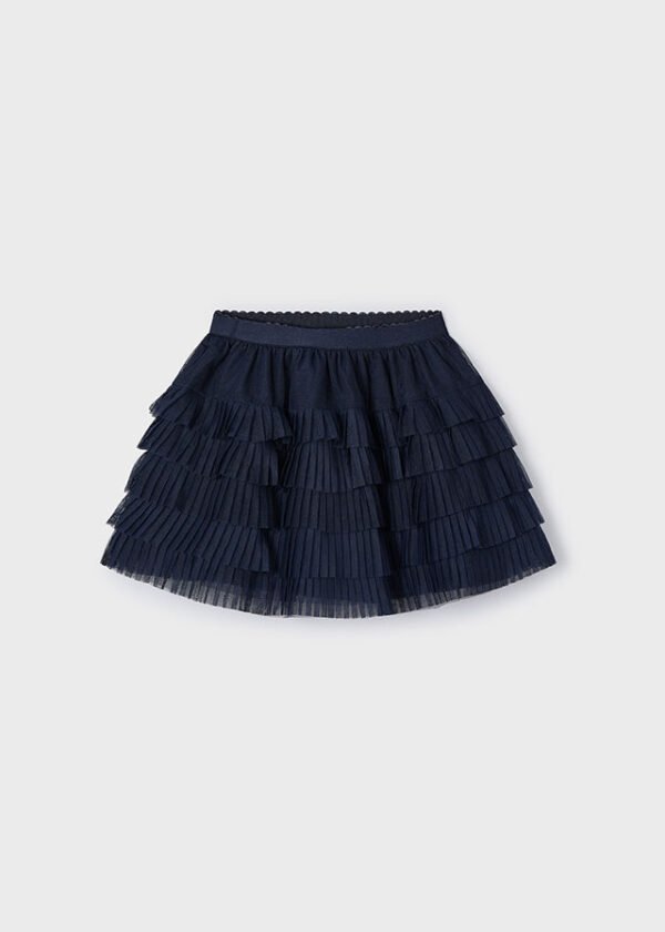 Girl Pleated Tulle Skirt