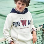 Boy print hoodie Better Cotton