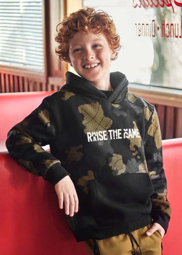 Boy print hoodie Better Cotton