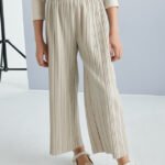 Girl Pleated Trousers