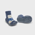 Newborn boy Non-Slip Bear Socks