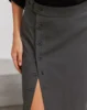 Skirt buttons side