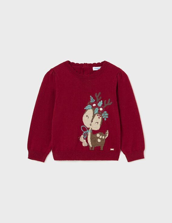 Baby Jacquard Animal Jumper