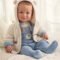 Newborn Boy Reversible Faux Sheepskin Coat