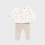 Newborn Girl T-Shirt and Leggings Set