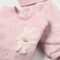 Newborn Girl Fur Jumper and Trousers Set