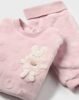 Newborn Girl Fur Jumper and Trousers Set