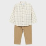 Baby Check Shirt and Trousers Set