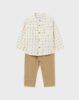 Baby Check Shirt and Trousers Set