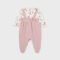 Newborn Girl Floral Dungarees Romper