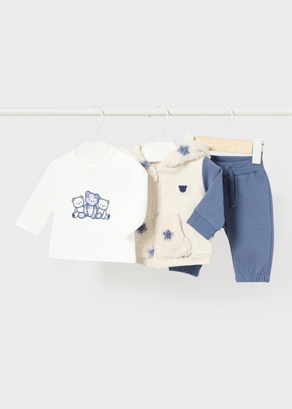 Newborn Boy 4 Piece Tracksuit Set