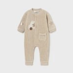 Newborn Boy Corduroy Romper