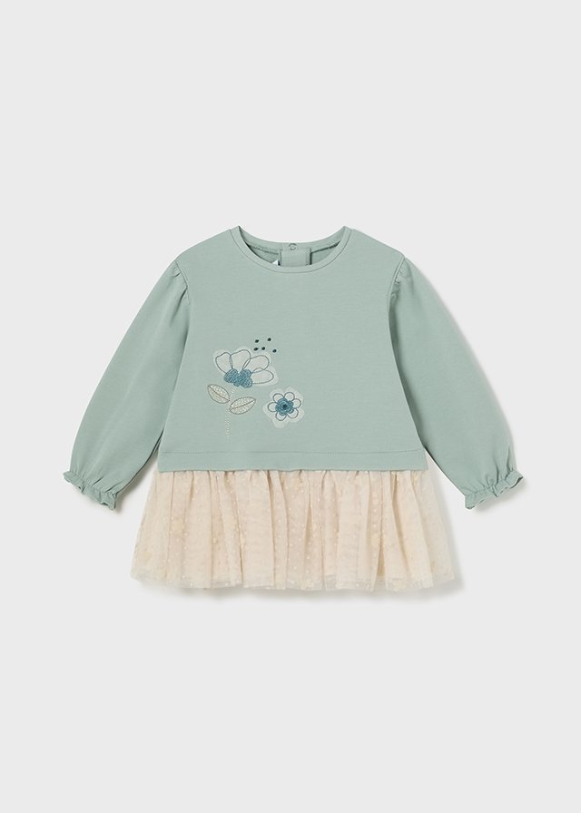 Baby Combined Tulle Dress