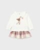 Baby Checked Skirt and T-Shirt Set