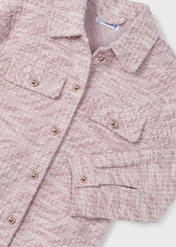 Girl Tweed Overshirt