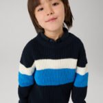 Boy Striped Ribbed Jumper