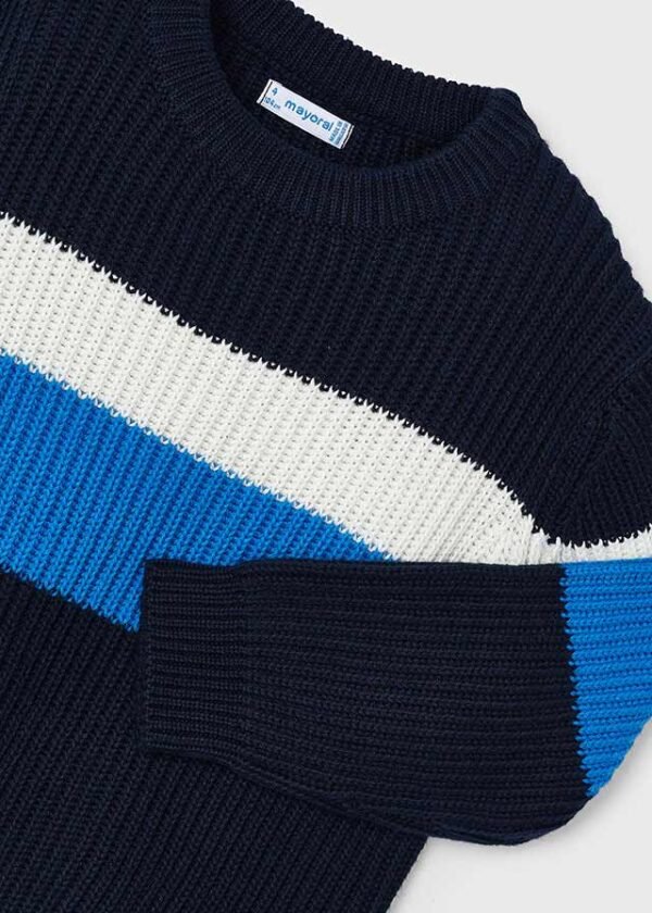 Boy Striped Ribbed Jumper