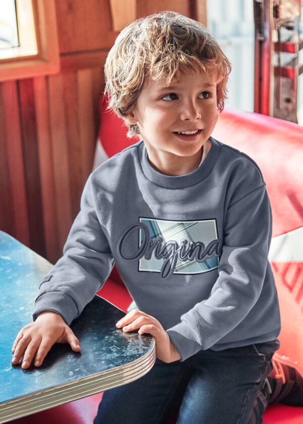 Boy Relaxed Shoulder Sweatshirt