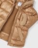 Girl Coat with Faux Sheepskin Details