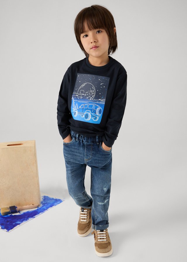 14-04538-067-L-3 Boy denim joggers Better Cotton