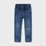 Boy denim joggers Better Cotton